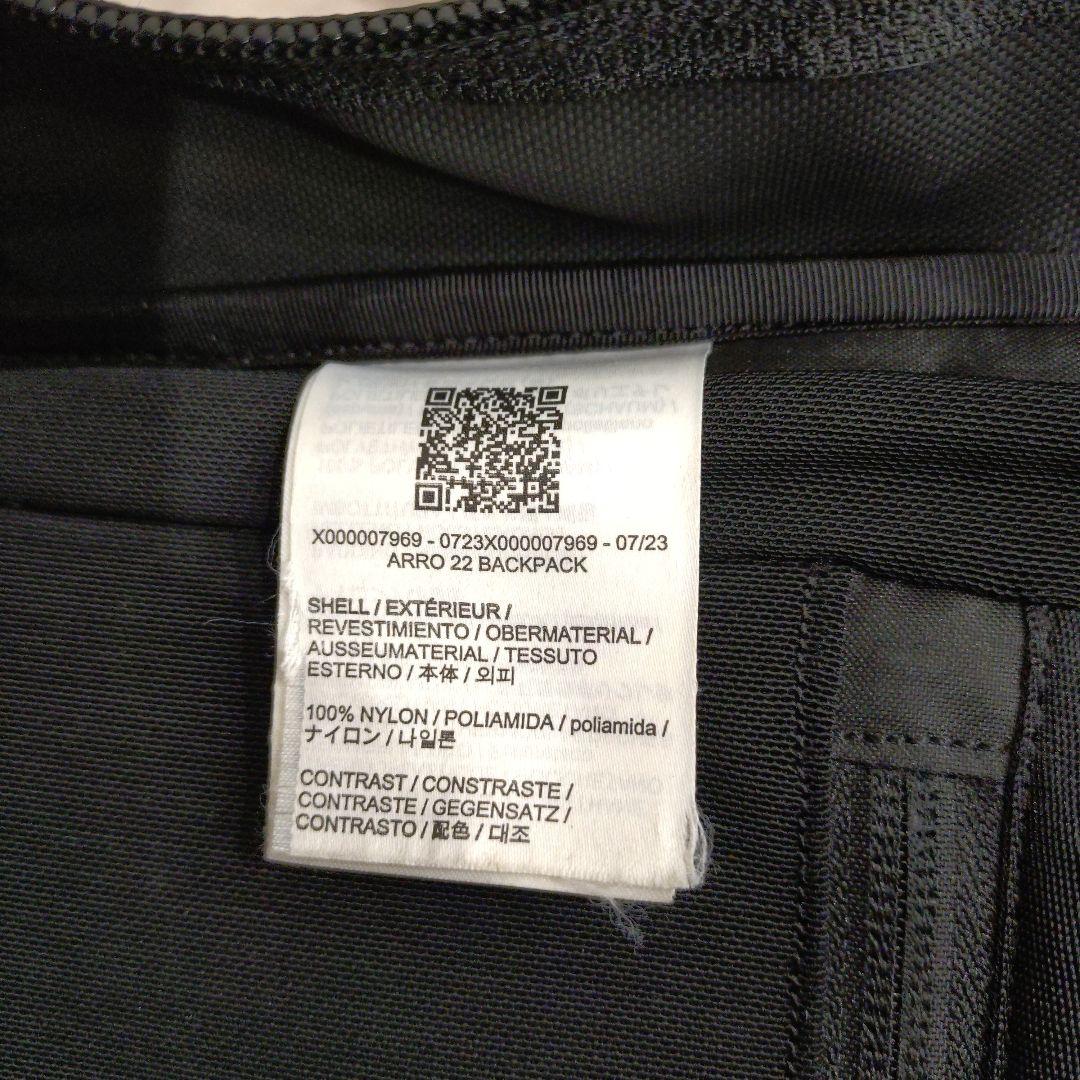 ARC'TERYX ARRO22 BLACKII アークテリクス BEAMS別注