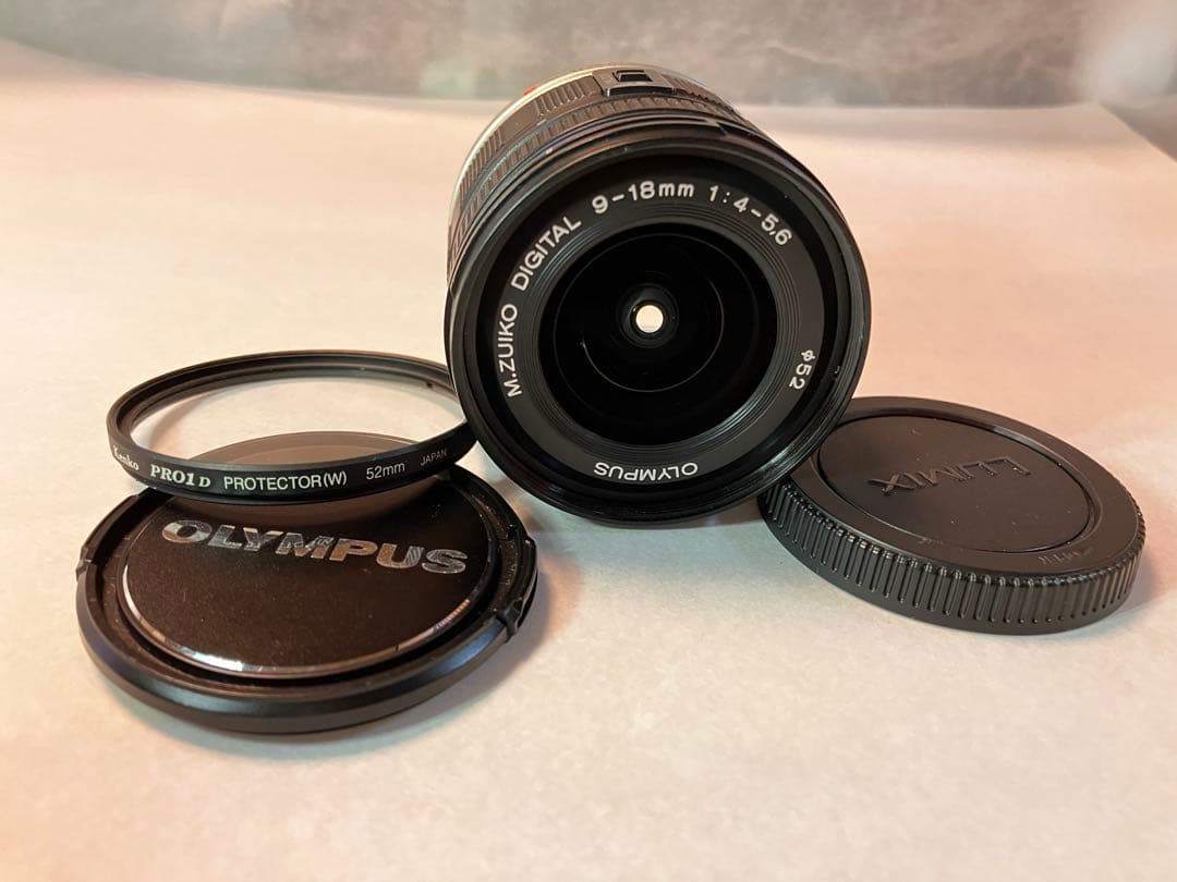 M.ZUIKO DIGTAL 9-18mm F4-5.6(14mm以上使用不可)