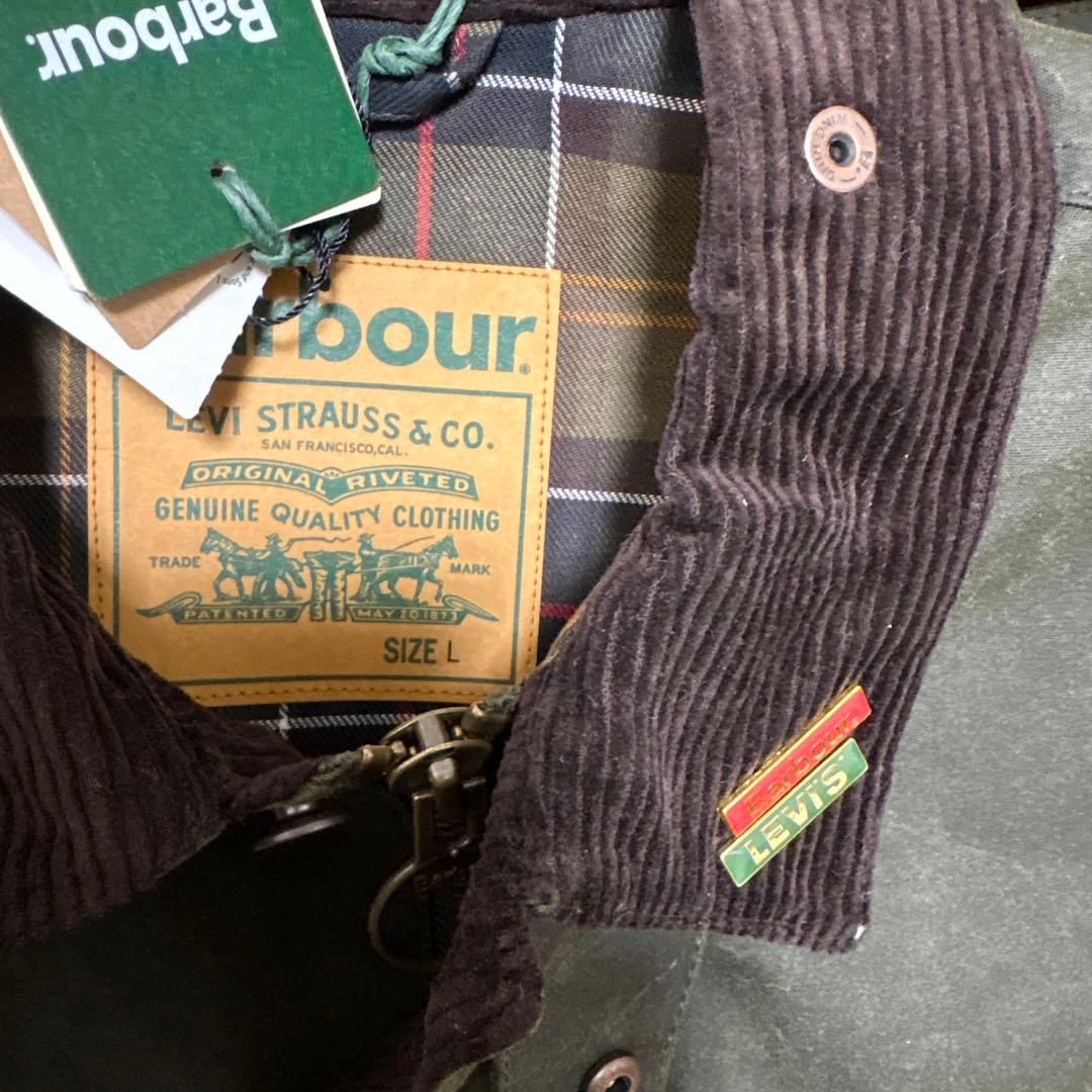 新品　Lサイズ　リーバイス バブアー Type II Waxed Trucker