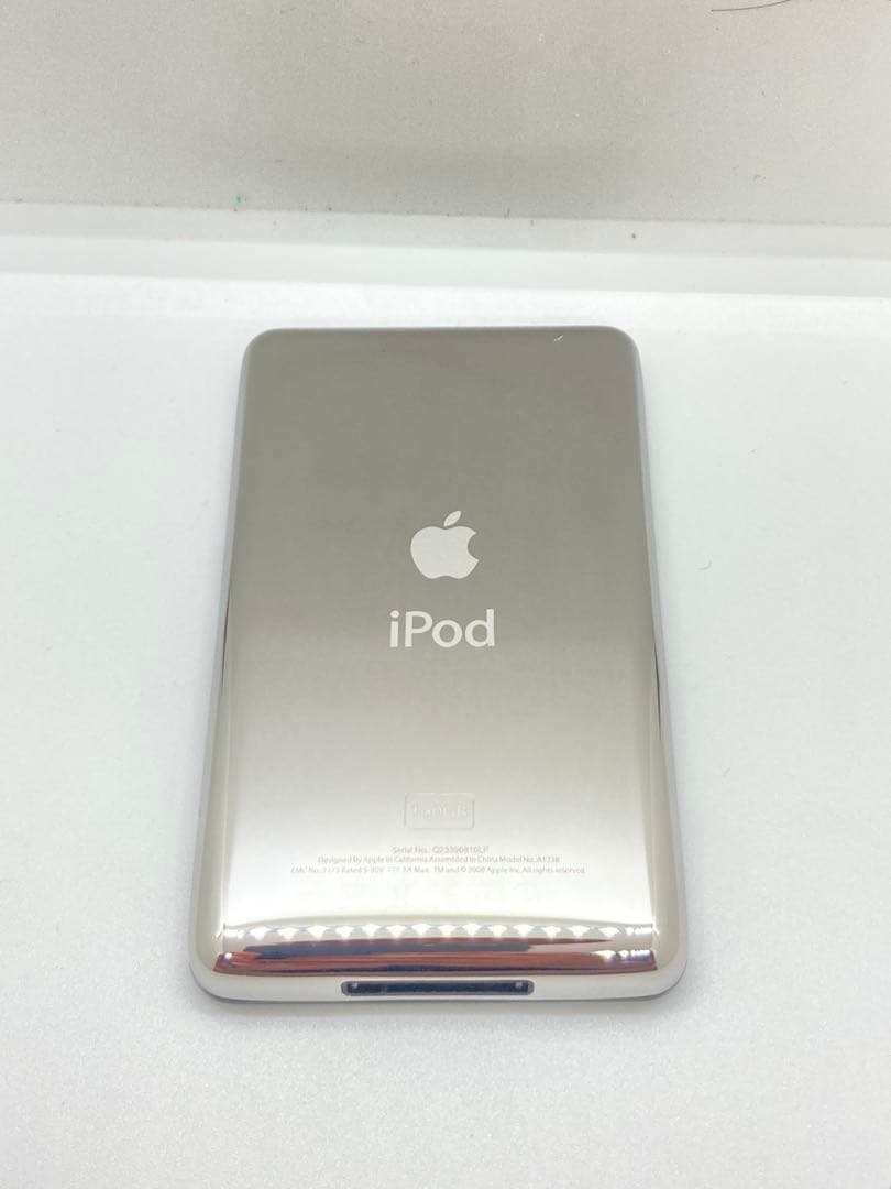 綺麗なApple iPod classic 第6世代 80GB シルバー