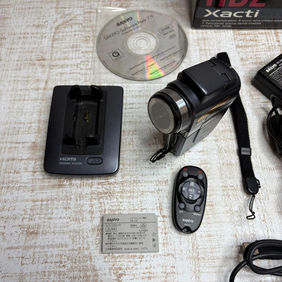 【美品】 SANYO Xacti DMX-HD2 付属品多数 ザクティ