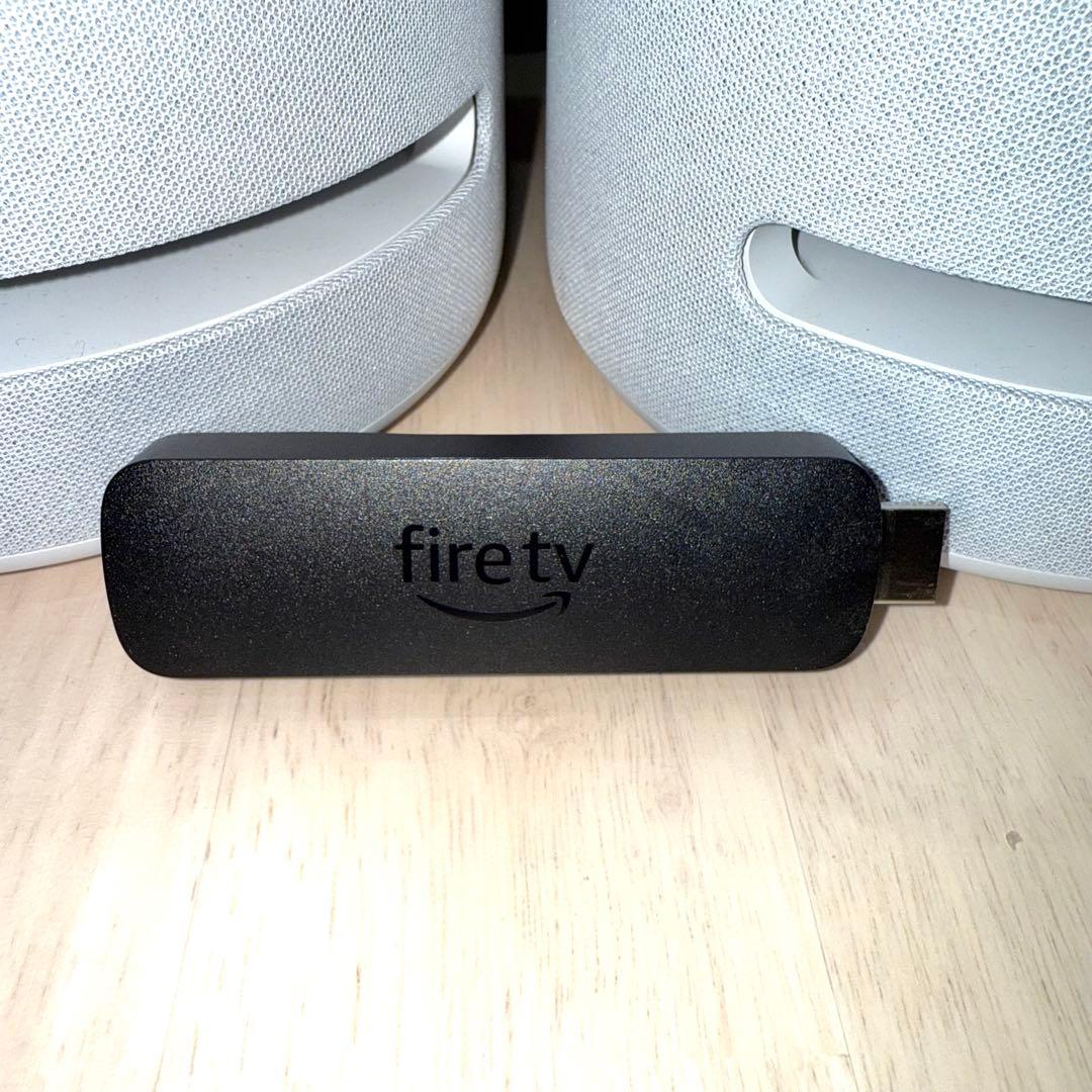 エコースタジオ2台とFire TV Stick 4K Max ホームシアター
