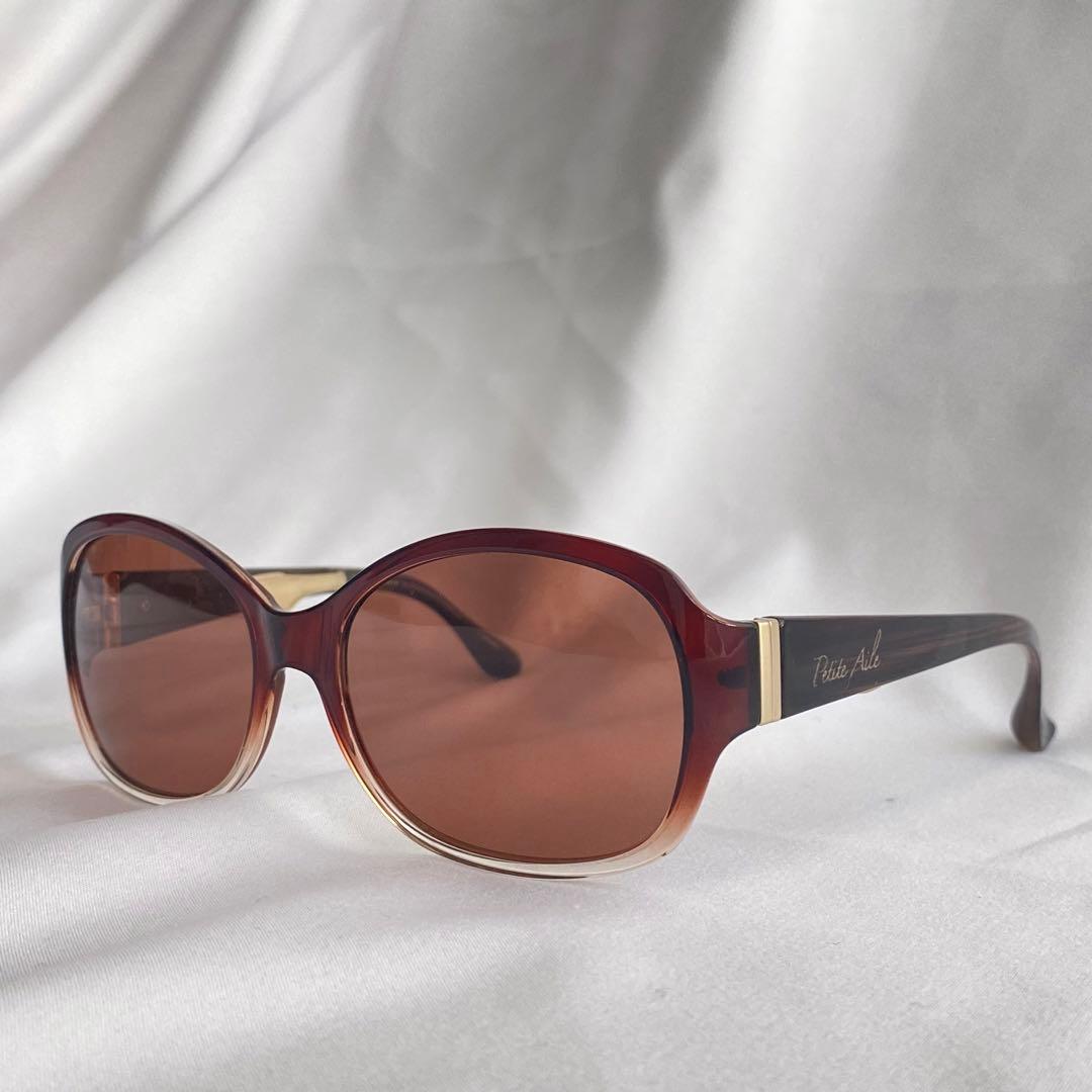 IZONE Petite Aile サングラス 紫外線カット 偏光 鼻にかけない