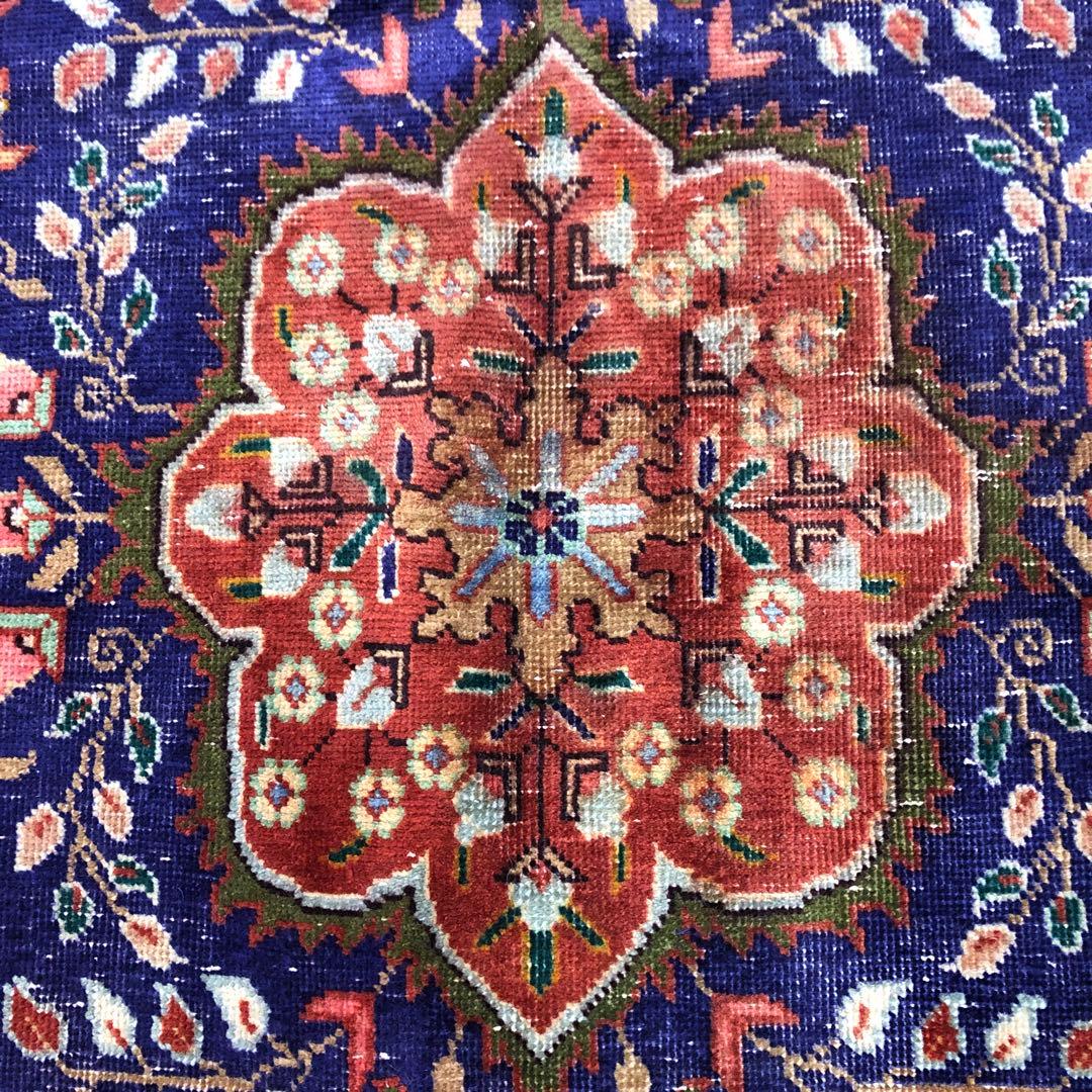 ペルシャ絨毯 ヴィンテージラグ 147×97cm 手織り オールドpersia