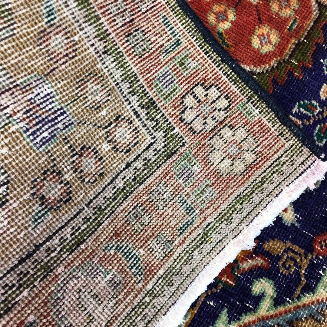 ペルシャ絨毯 ヴィンテージラグ 147×97cm 手織り オールドpersia