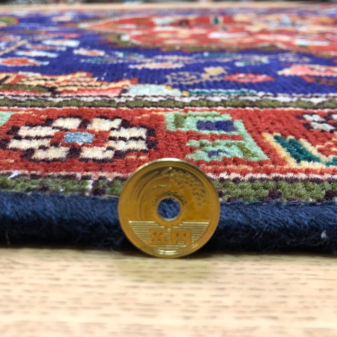 ペルシャ絨毯 ヴィンテージラグ 147×97cm 手織り オールドpersia