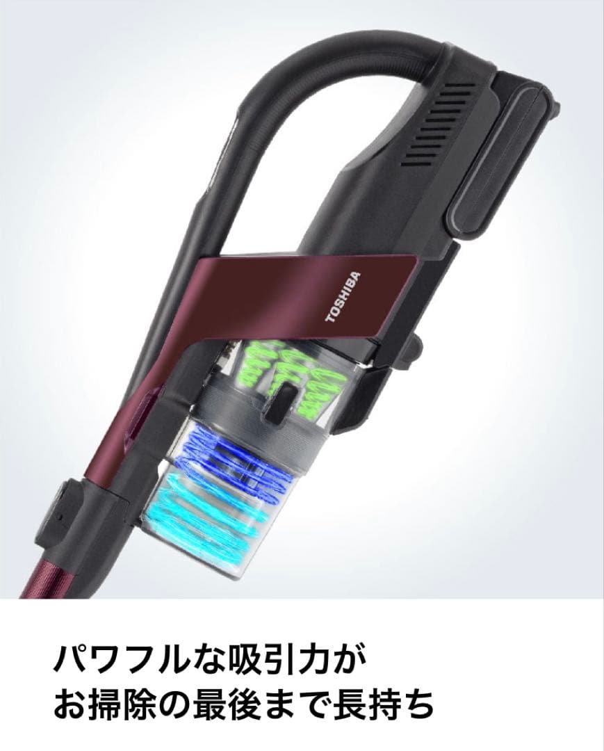 2023年9月販売証明書付　東芝トルネオVC-CLX51 スティッククリーナー