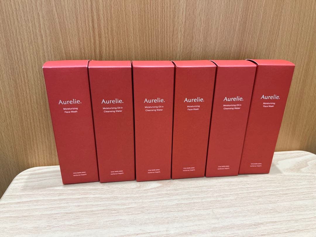 Aurelie オレリー モイストフェイスウォッシュ　MEGUMI開発6本セット