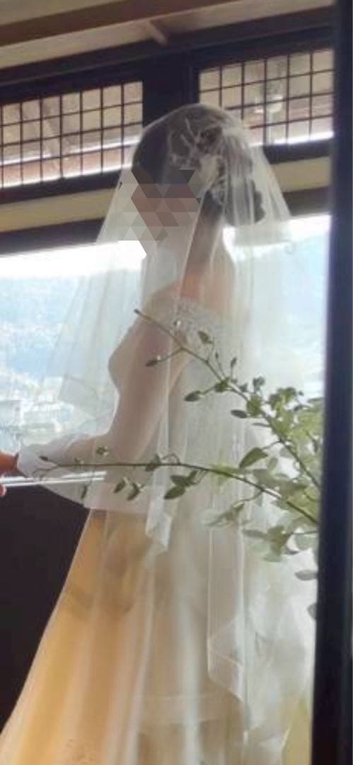 ウェディング　ベール　結婚式