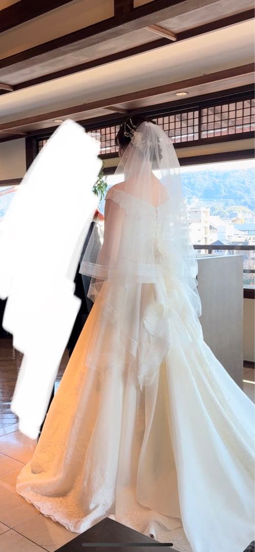 ウェディング　ベール　結婚式