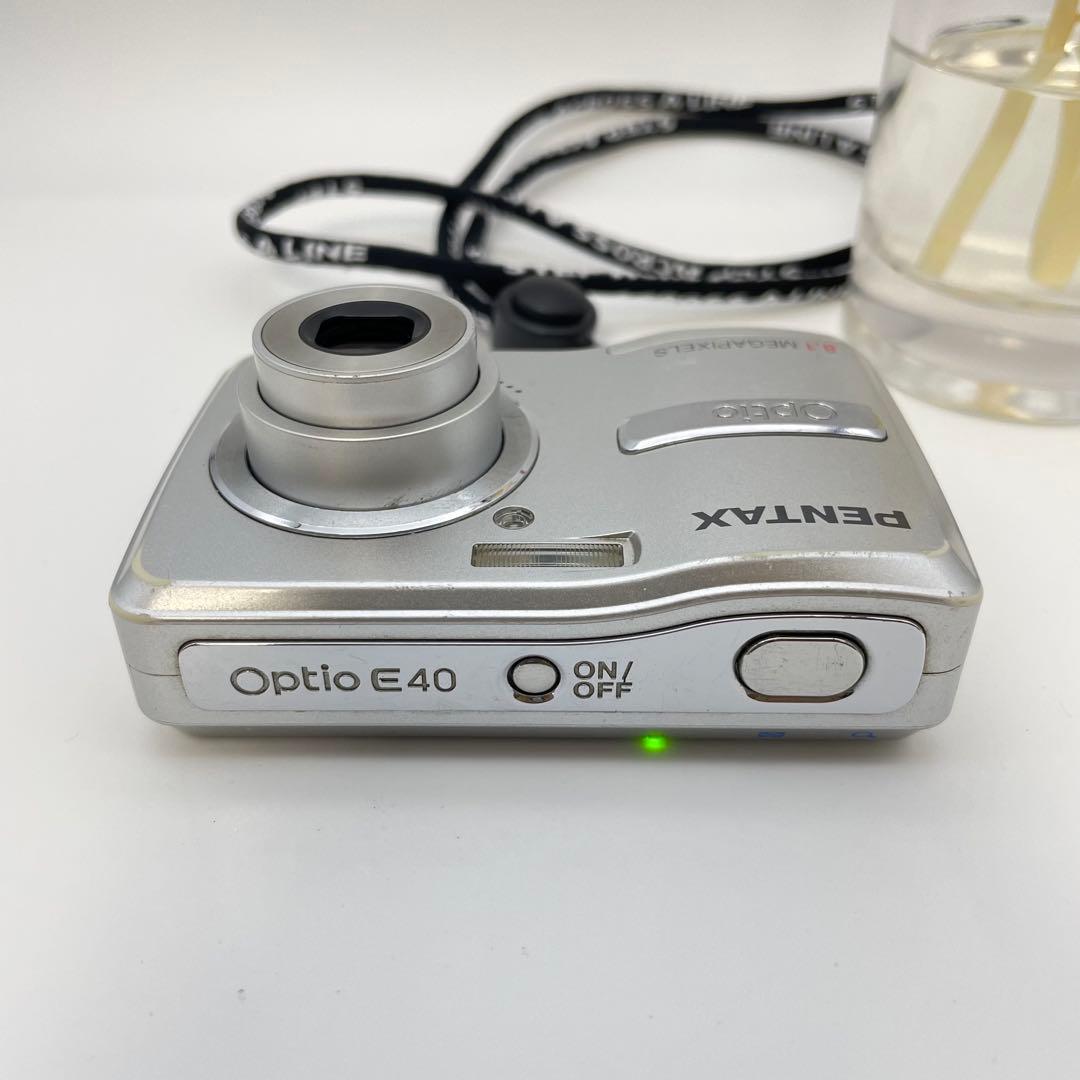 動作確認済✨PENTAX Optio E40✨スマホ転送OK 単三電池♪