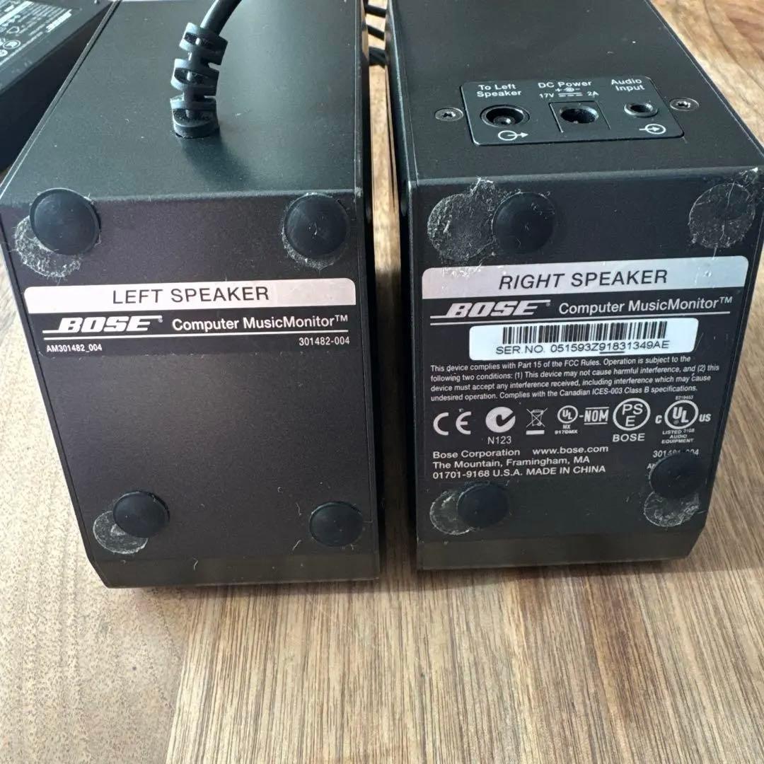 Bose ブラック スピーカー コンピューターミュージックモニター