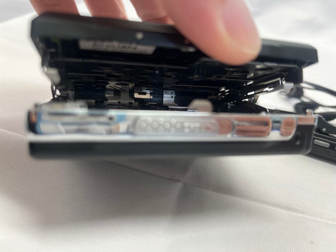 SHARP ポータブルMDレコーダー MD-DR77-B