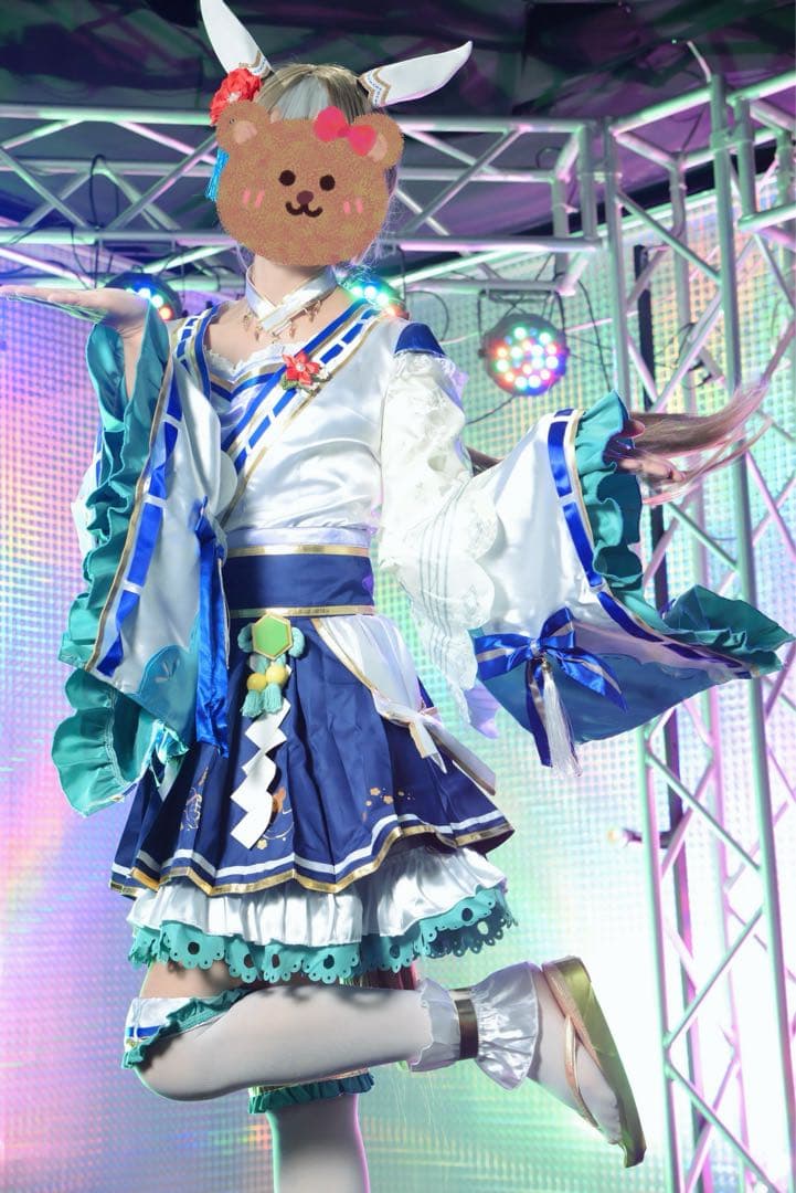 ウマ娘　サトノダイヤモンド　花形・弥栄之翠 コスプレ衣装　お正月 L