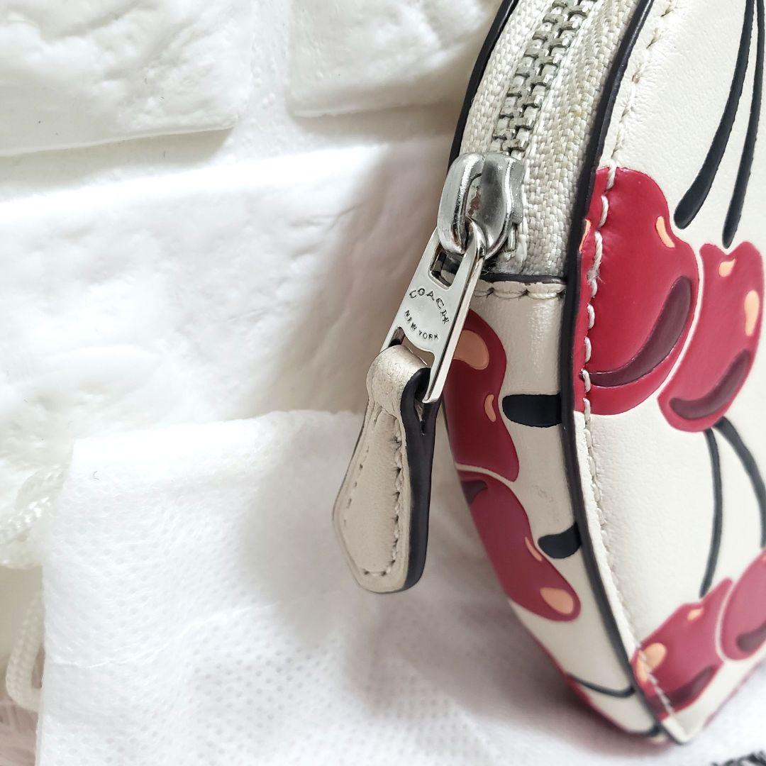 COACH コーチ チェリー さくらんぼ ハート型ケース 美品