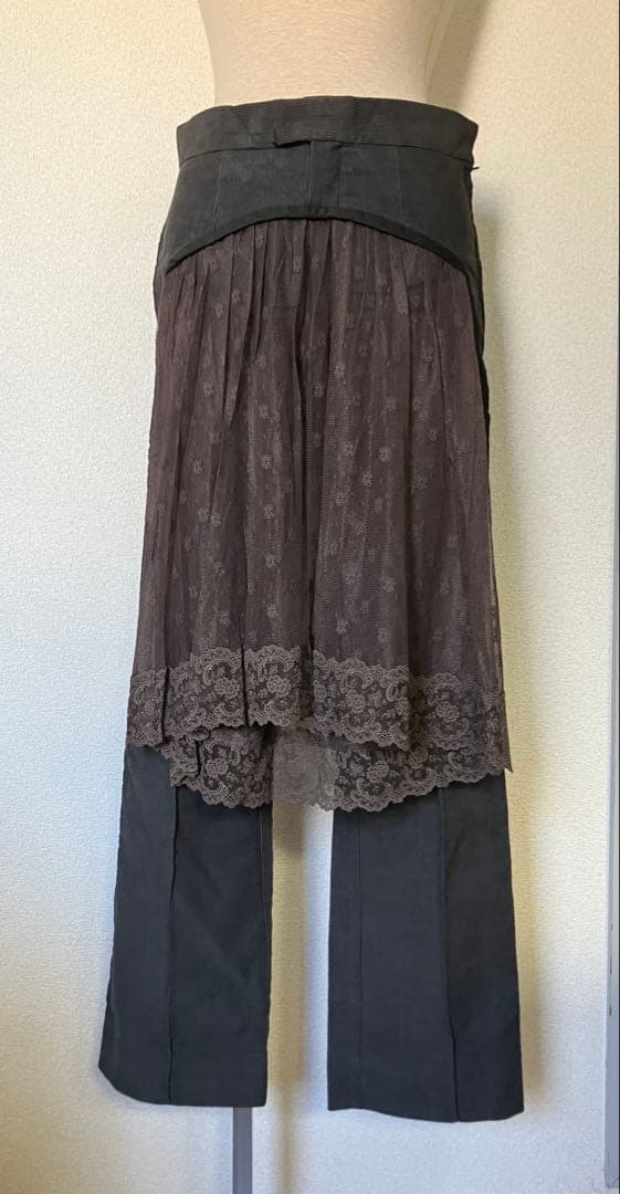 アンダーカバー butbeautiful期 シャツ喰いコーデュロイパンツ