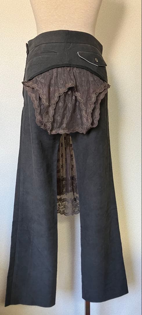 アンダーカバー butbeautiful期 シャツ喰いコーデュロイパンツ