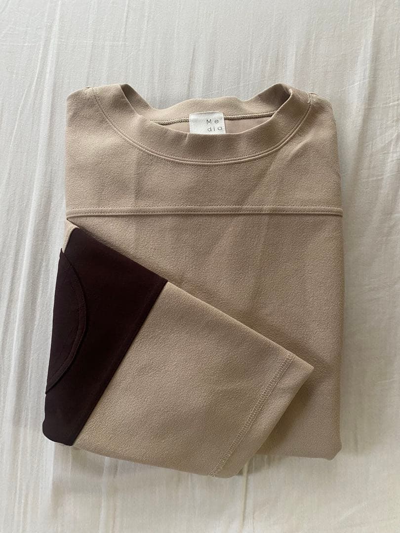 Mediam ミディアム football long tee ロンT トップス