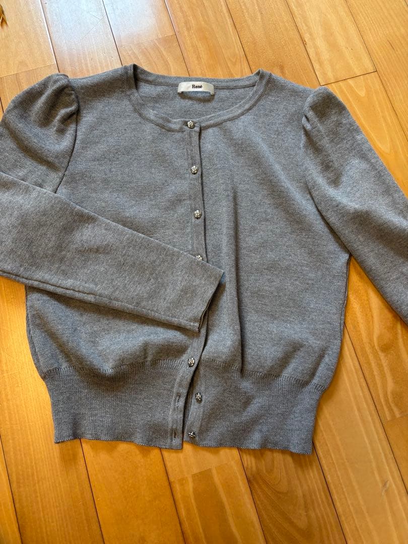 ルネグレーのカーディガン サイズ38
