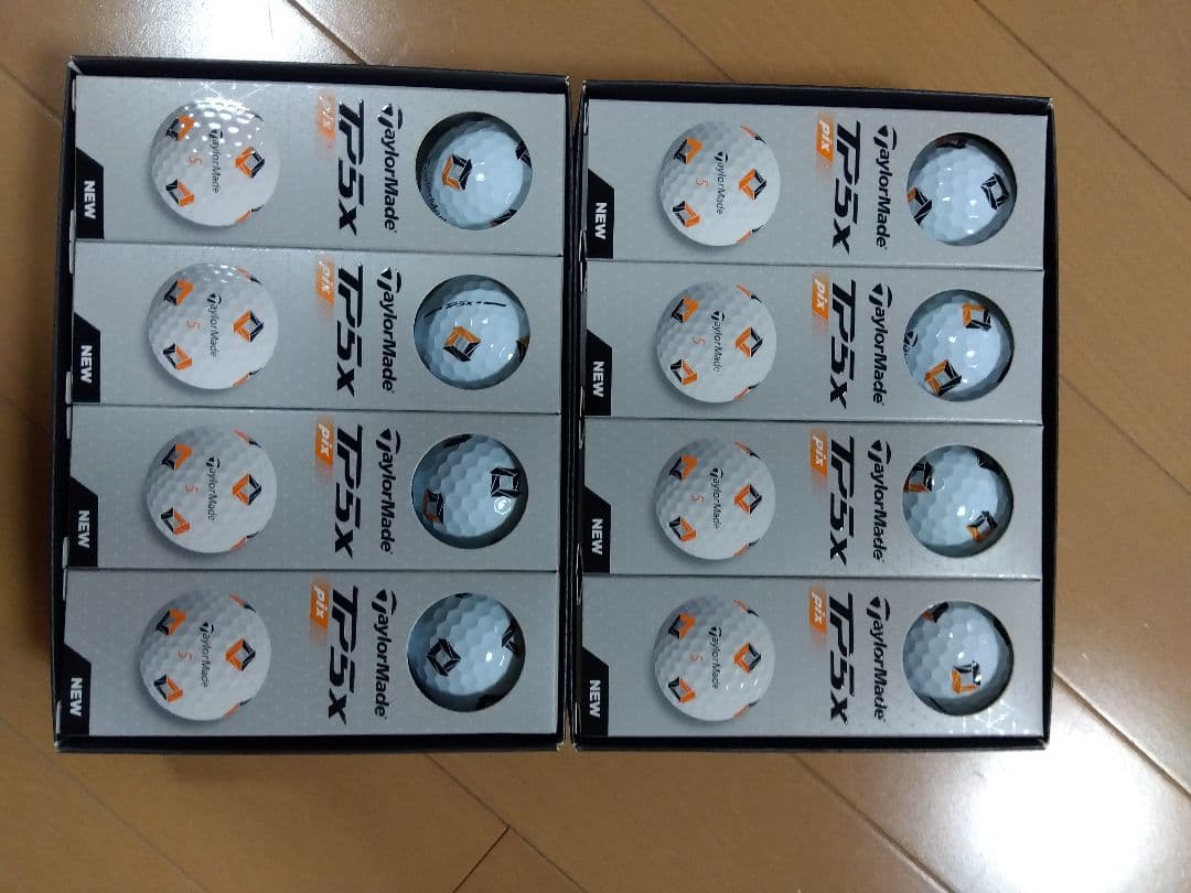 【新品】テーラーメイドTP5x pix 2024 ホワイト 2ダース