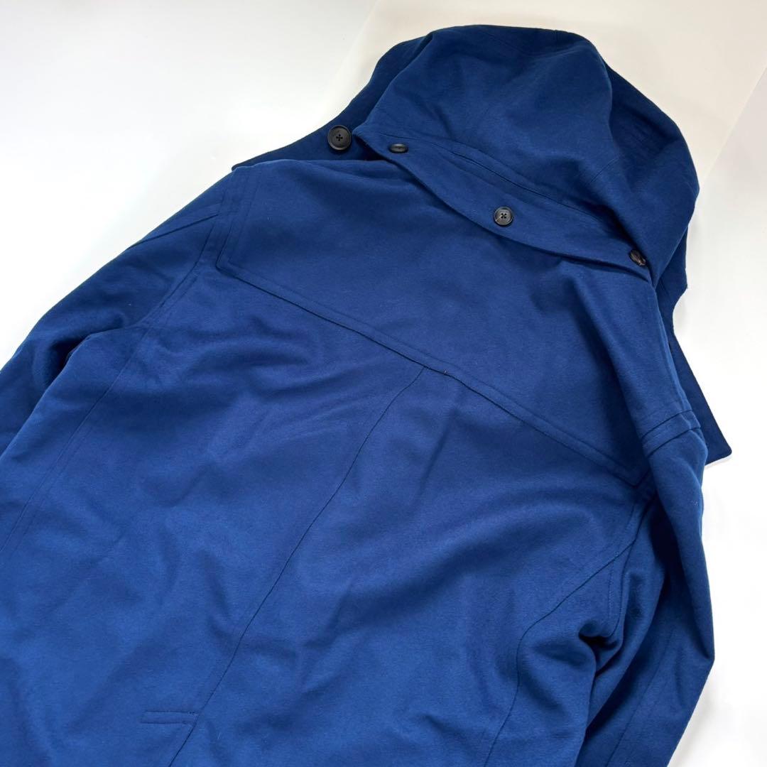 【特大4L】PaulSmith ポールスミス ダッフルコート ブルー 青