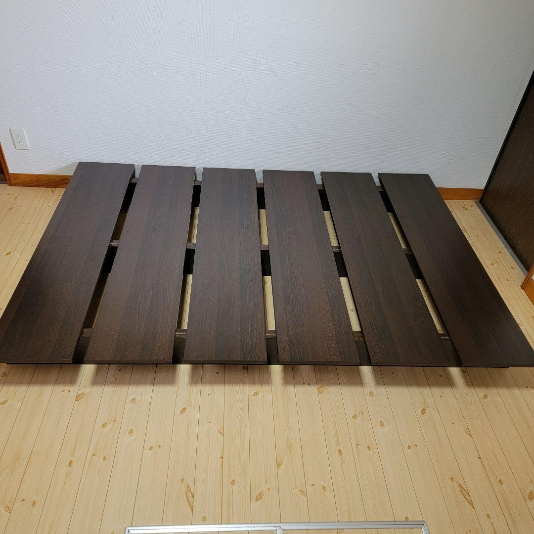 LOWYA ダブルベッドすのこ