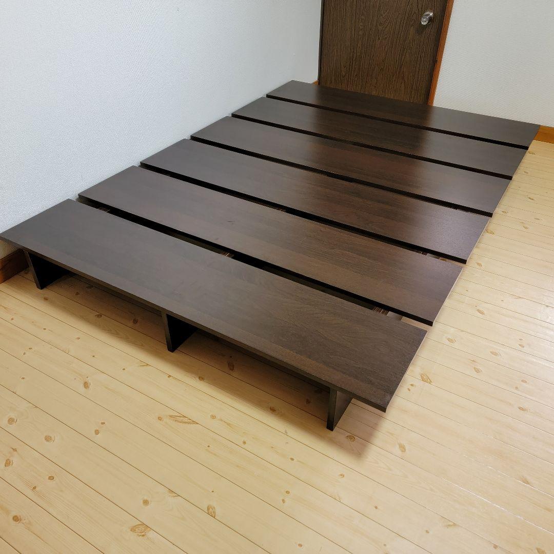 LOWYA ダブルベッドすのこ