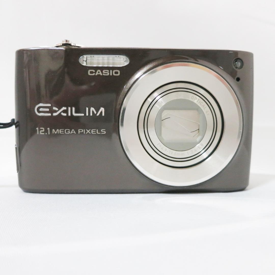 CASIO コンパクトデジタルカメラ　EXILIM EX-Z400 ブラウン