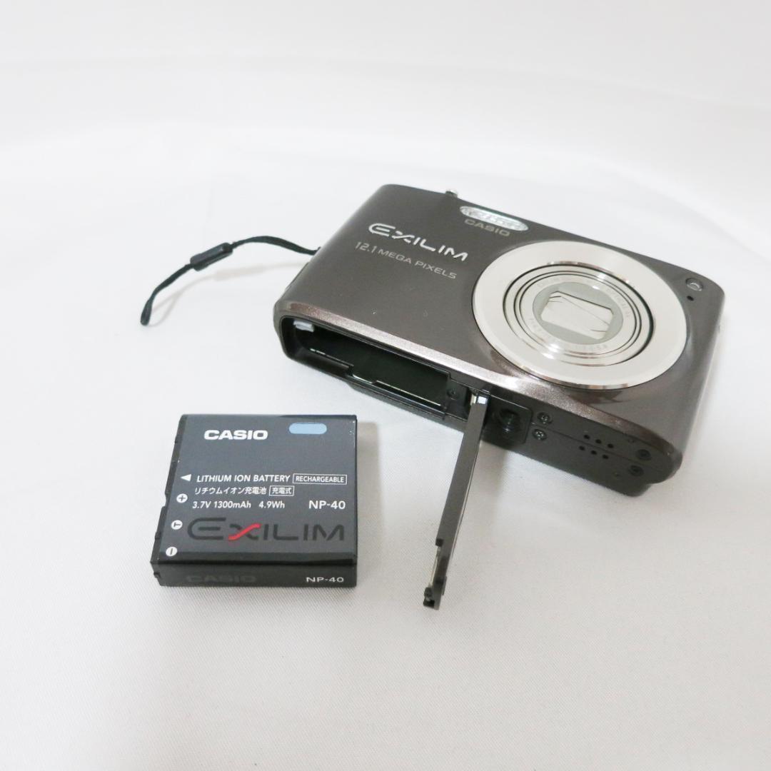 CASIO コンパクトデジタルカメラ　EXILIM EX-Z400 ブラウン