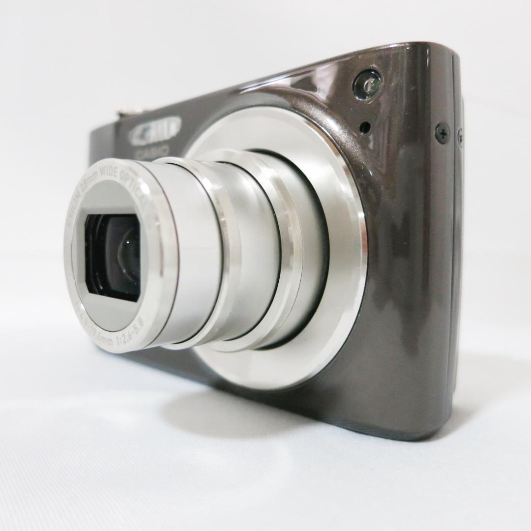 CASIO コンパクトデジタルカメラ　EXILIM EX-Z400 ブラウン