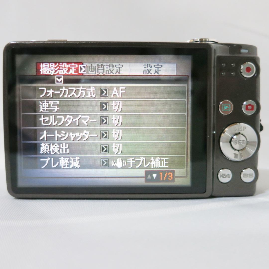 CASIO コンパクトデジタルカメラ　EXILIM EX-Z400 ブラウン