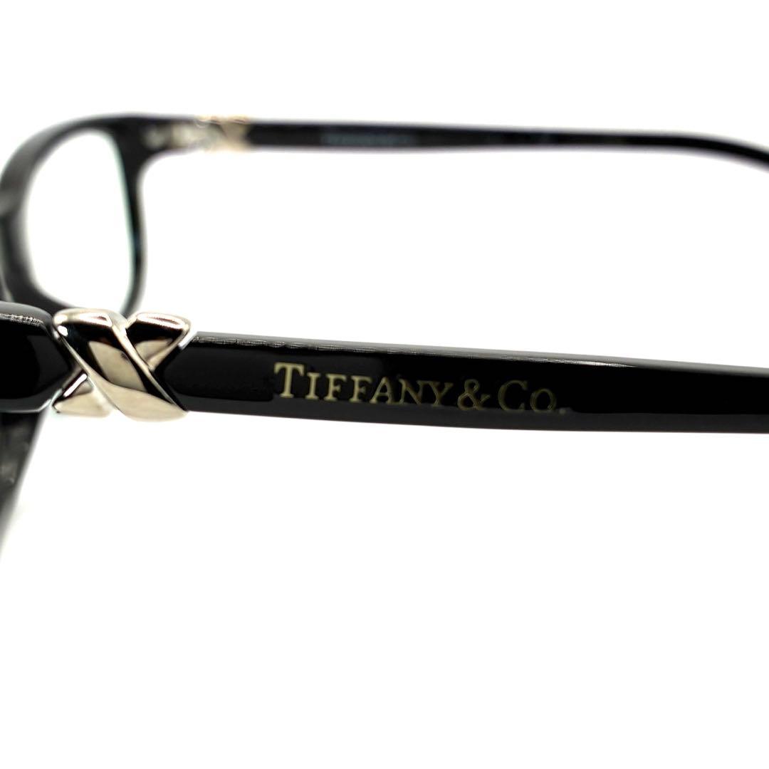 【美品】Tiffany & Co. ティファニー　スクエア　メガネ　クロス　X