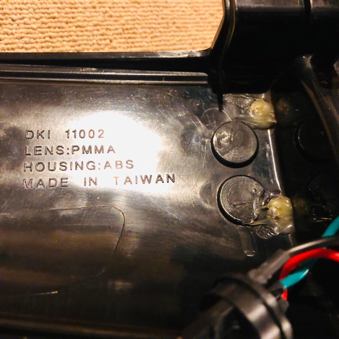 ジムニー JB23W(1~10型)専用リアファイバー LED クリアテールランプ