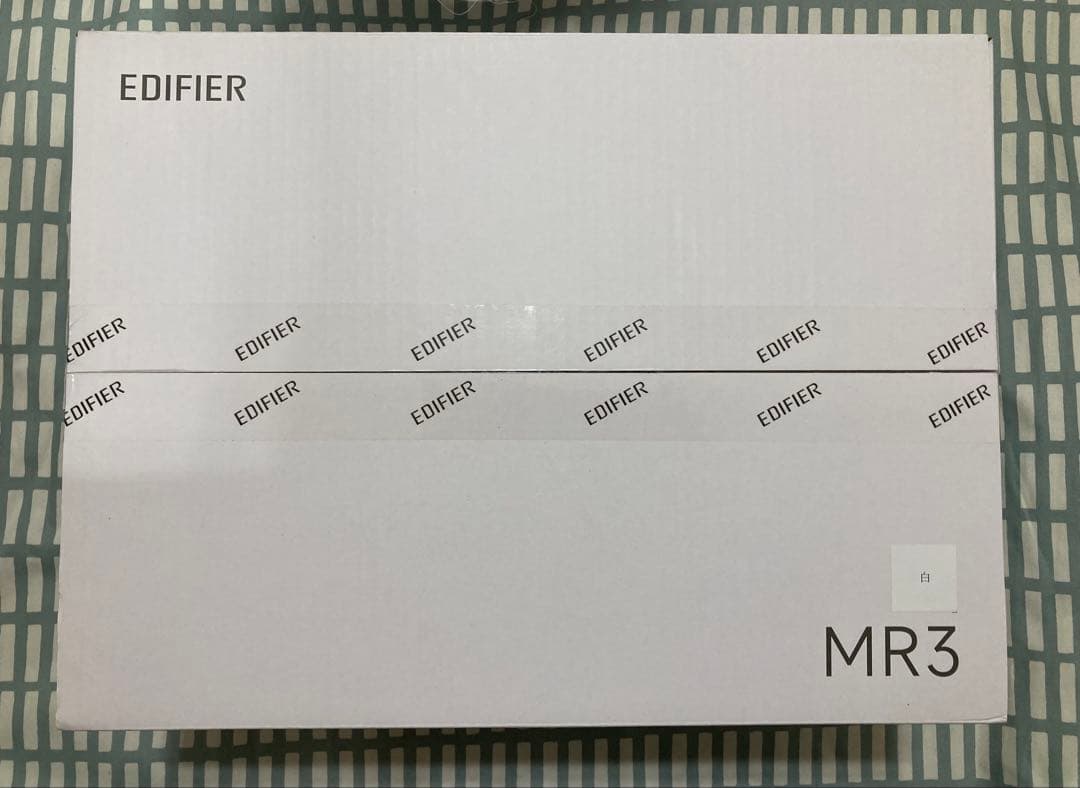 【 新品 未開封 】Edifier MR3 スピーカー ホワイト