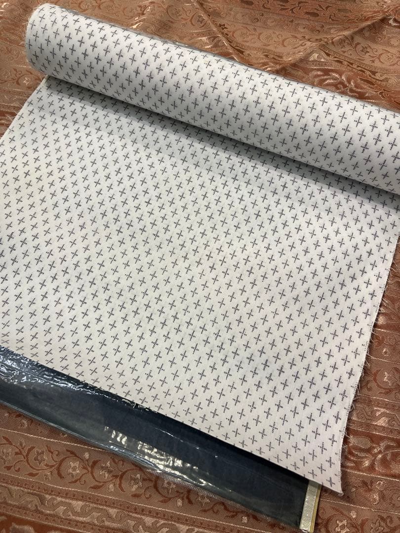 白　白絣　上布　浴衣　反物