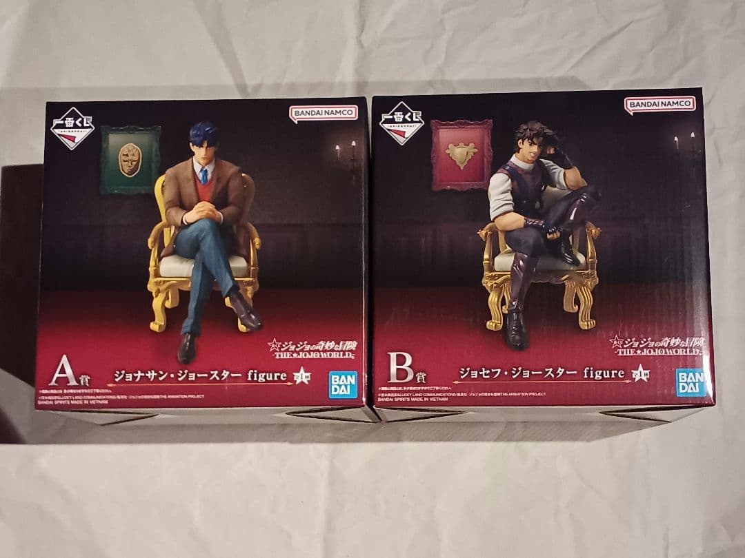 ジョジョの奇妙な冒険　一番くじ　A賞　B賞