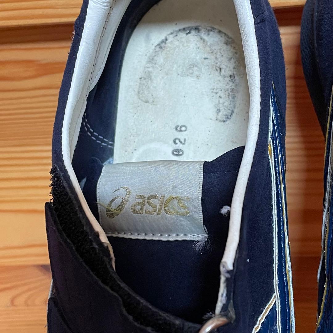 ローテレフリー　25.0cm asics ネイビー　審判　指導者　バレーボール