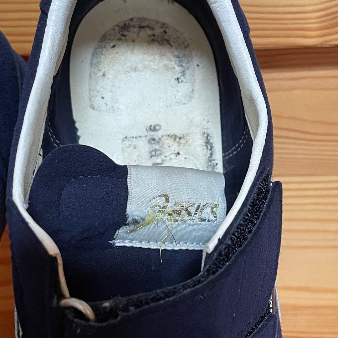 ローテレフリー　25.0cm asics ネイビー　審判　指導者　バレーボール