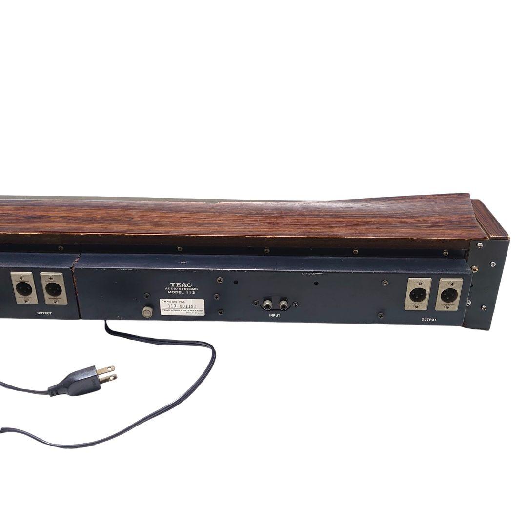 TEAC 4CH アナログ VUメーター 当時物 ジャンク