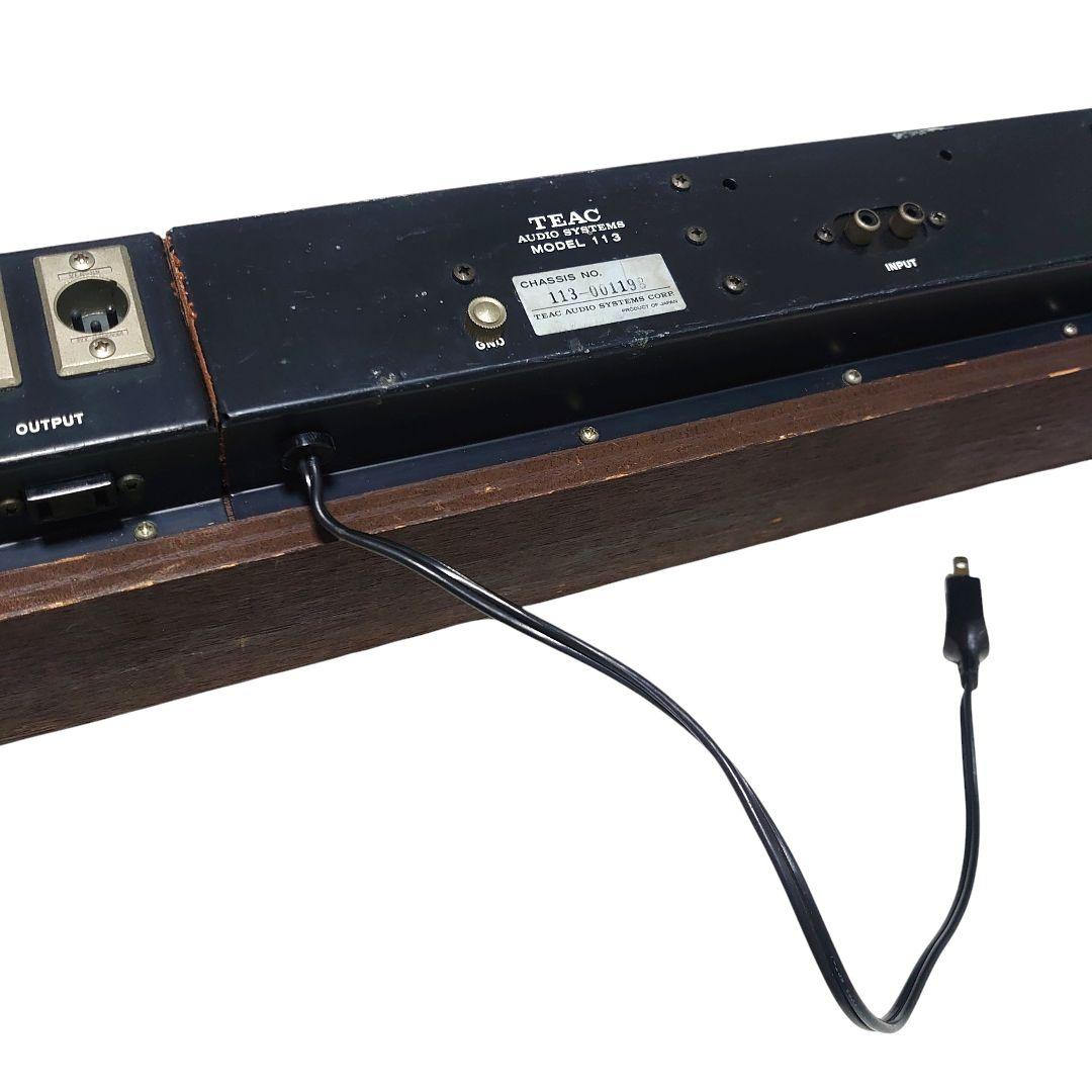 TEAC 4CH アナログ VUメーター 当時物 ジャンク