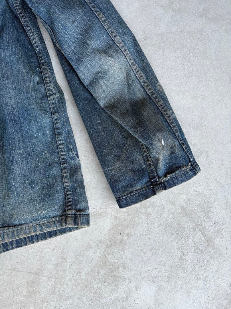 40s US ARMY デニムカバーオール　M-41 月桂樹ボタン