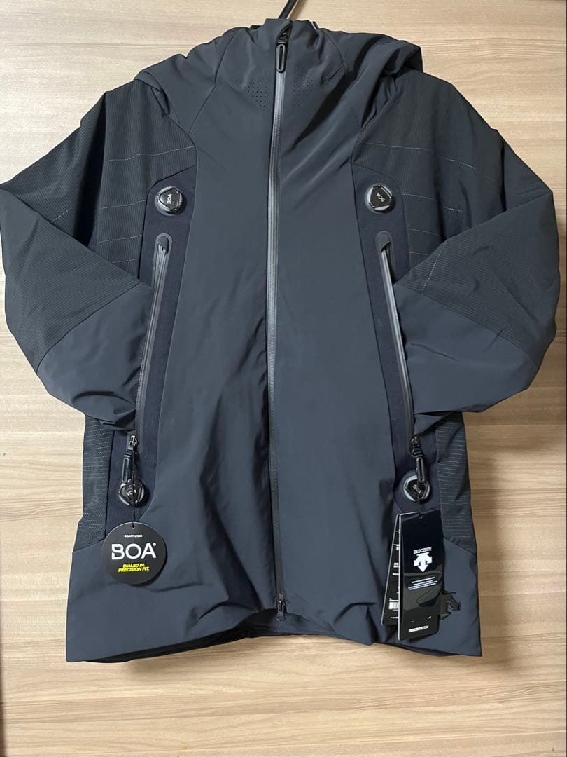 デサントスキーウェア L BLACK 【新品】【タグ付き、希少】