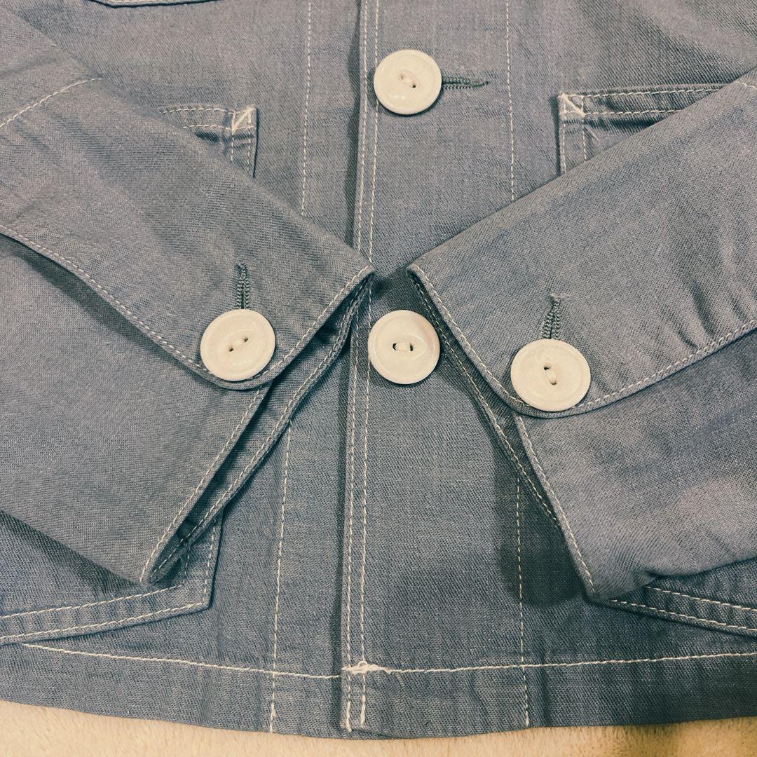 新品　マディソンブルー　デニムジャケット　シャツ　デニム　刺繍　近年