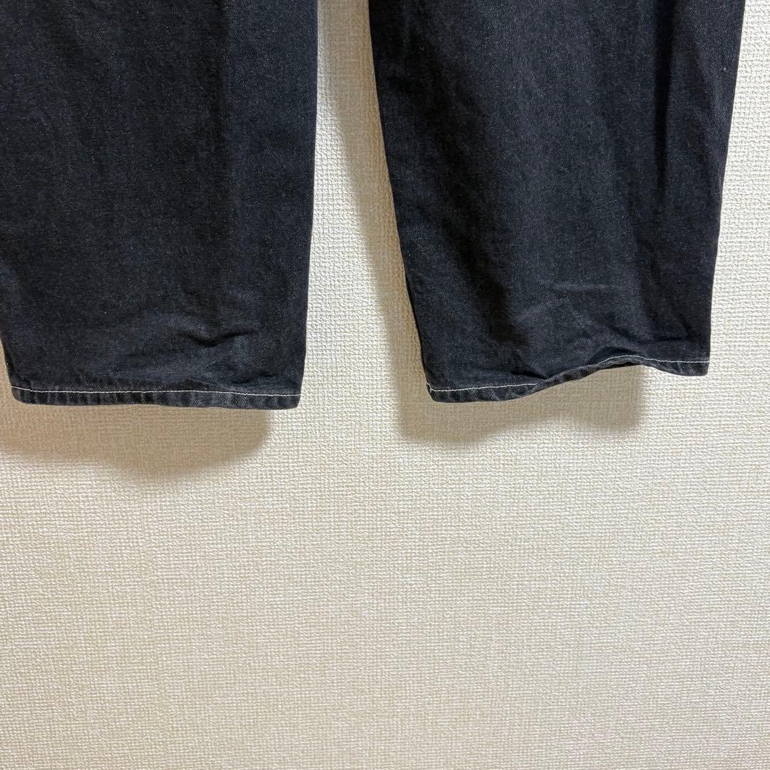 パンツ blackeyepach LLOGO EXTRA BAGGY JEANS