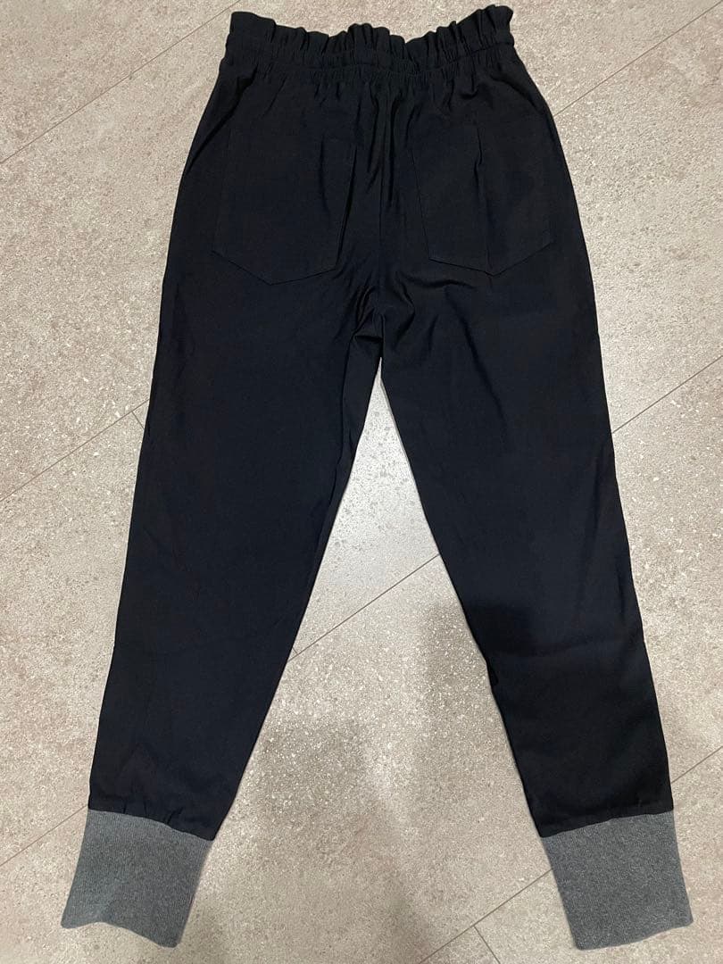 LINKABLE リンカブル　イージーパンツ　ブラック　38