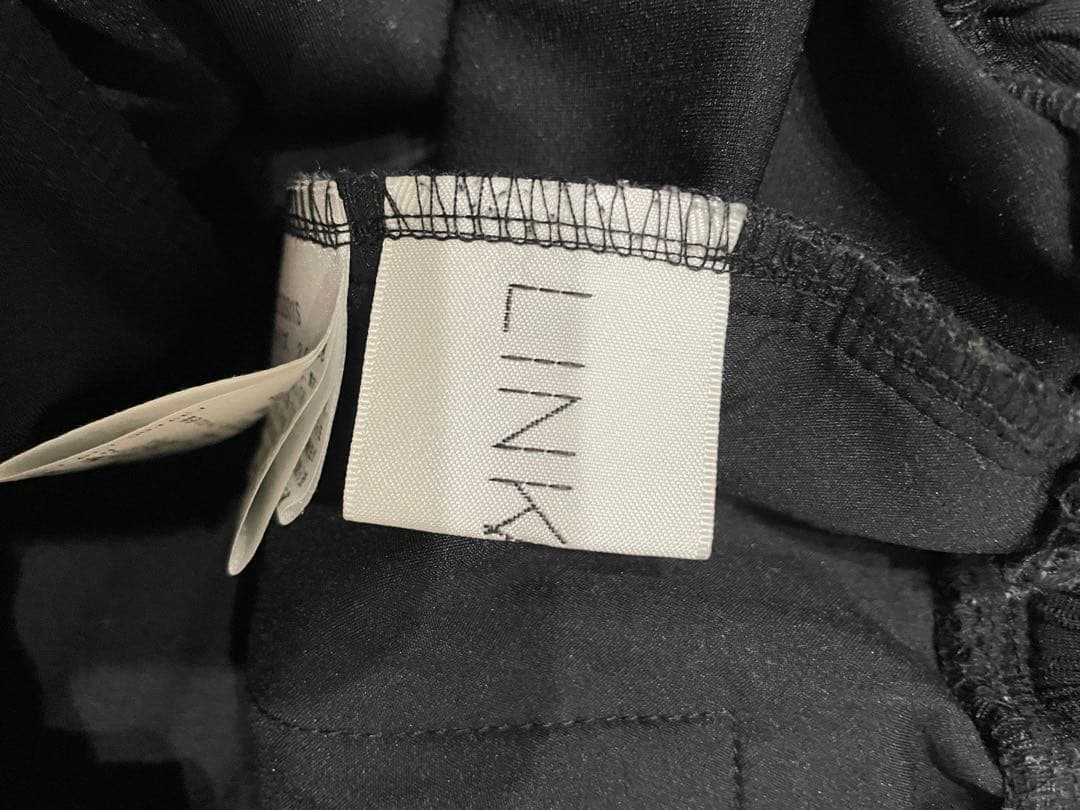 LINKABLE リンカブル　イージーパンツ　ブラック　38