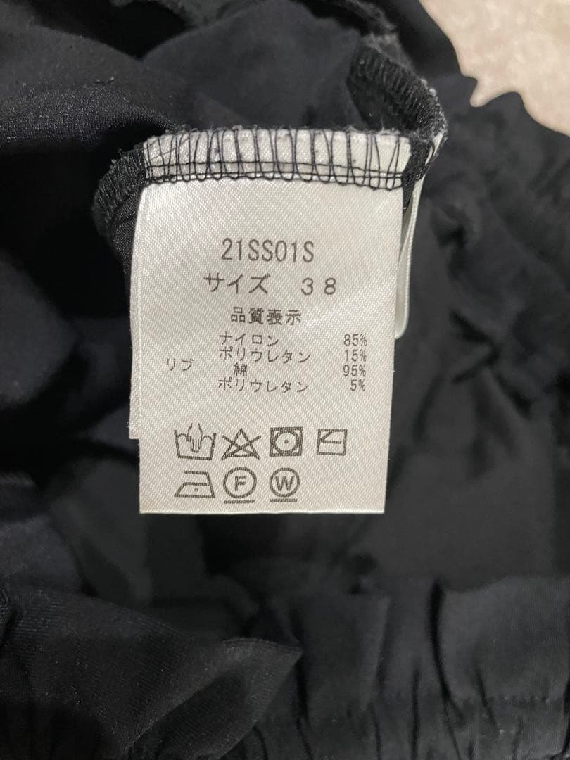 LINKABLE リンカブル　イージーパンツ　ブラック　38