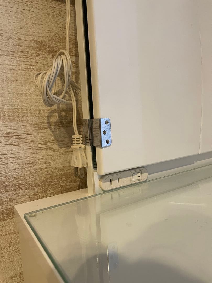 ホワイトドレッサー・三面鏡・LED付き♡ 【机のみ　※椅子は別で出品】