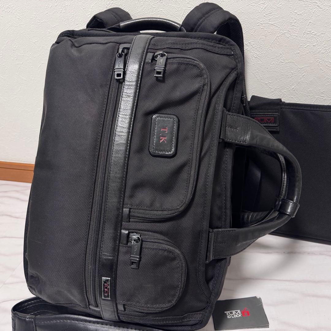トゥミ アルファ2 3way ビジネスバッグ リュック ブリーフ ブラック PC