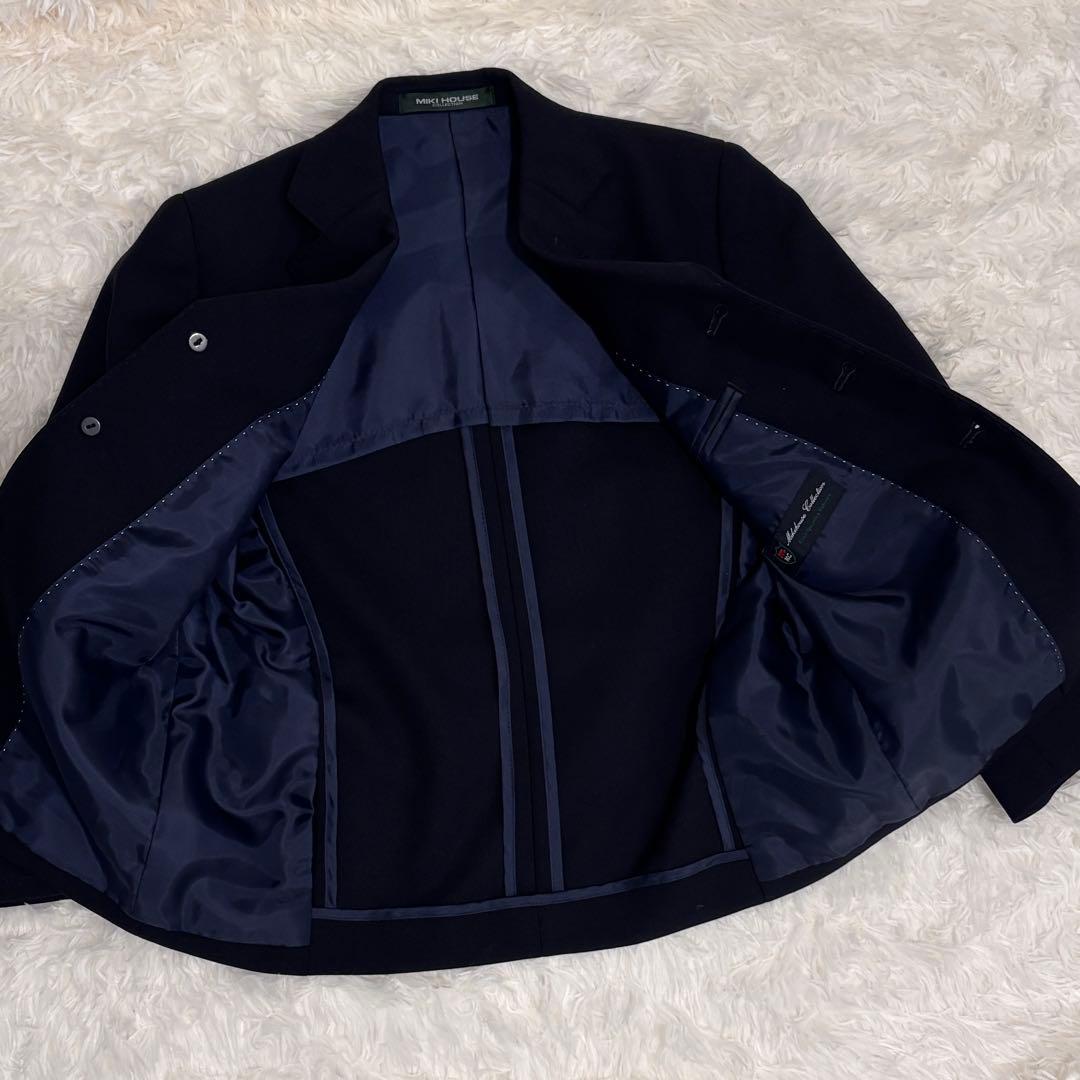 美品✨ミキハウス 110 スーツ 入学式 卒園式 フォーマル 七五三 男の子